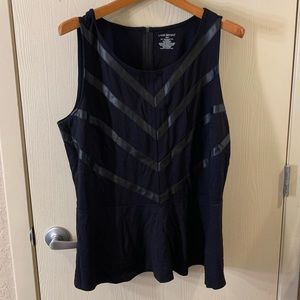 Peplum tank